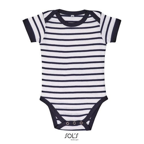 BODY BEBÉ A RAYAS SOL'S MILES BABY REF S01401