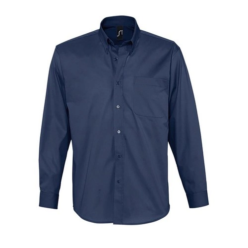 CAMISA ALGODÓN TWILL HOMBRE MANGA LARGA SOL'S BEL-AIR REF S16090