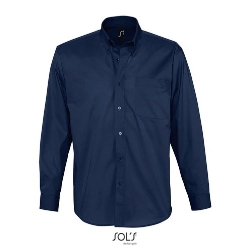 CAMISA ALGODÓN TWILL HOMBRE MANGA LARGA SOL'S BEL-AIR REF S16090