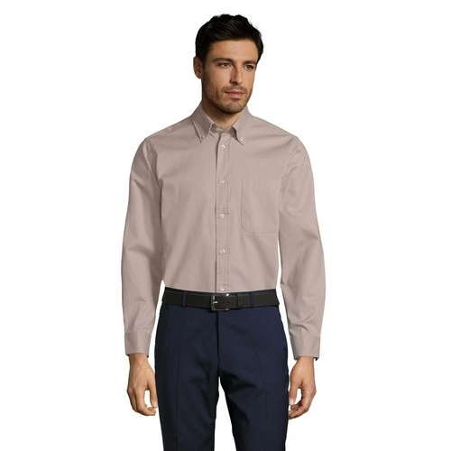 CAMISA ALGODÓN TWILL HOMBRE MANGA LARGA SOL'S BEL-AIR REF S16090