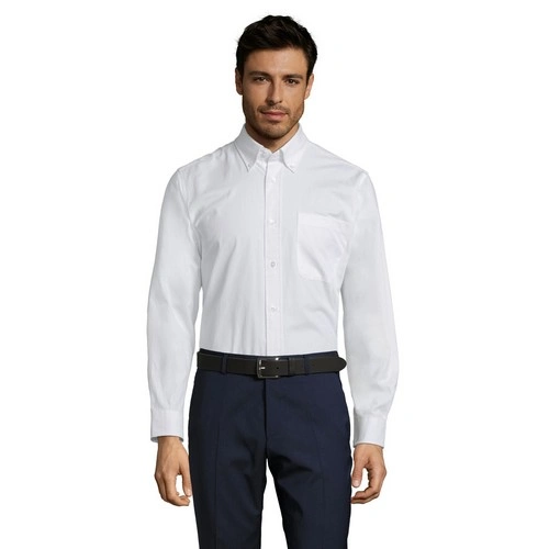 CAMISA ALGODÓN TWILL HOMBRE MANGA LARGA SOL'S BEL-AIR REF S16090