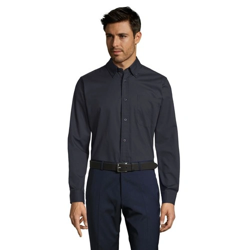 CAMISA ALGODÓN TWILL HOMBRE MANGA LARGA SOL'S BEL-AIR REF S16090