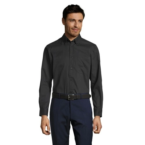 CAMISA ALGODÓN TWILL HOMBRE MANGA LARGA SOL'S BEL-AIR REF S16090