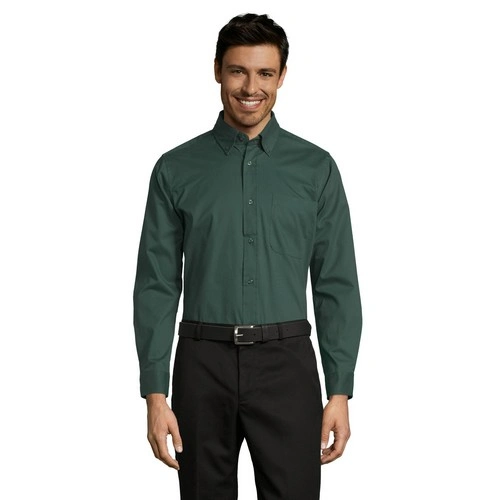 CAMISA ALGODÓN TWILL HOMBRE MANGA LARGA SOL'S BEL-AIR REF S16090