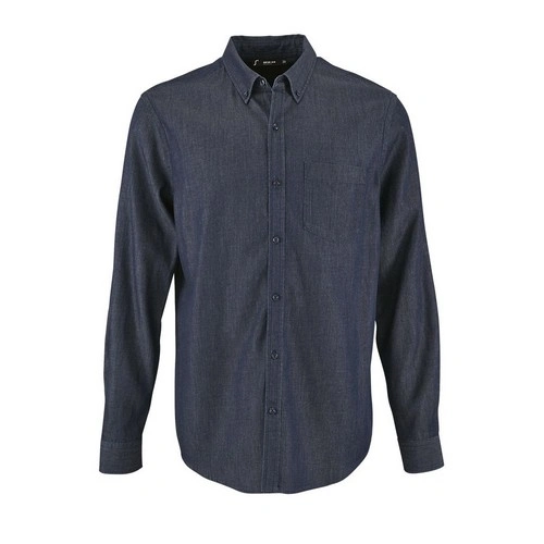 CAMISA DE DENIM DE HOMBRE SOL'S BARRY MEN REF S02100