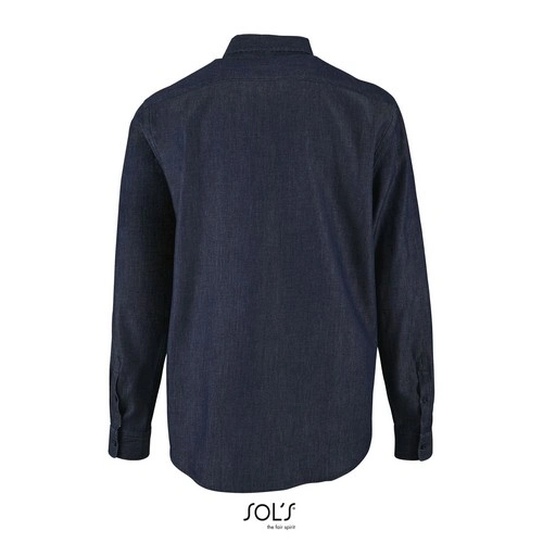 CAMISA DE DENIM DE HOMBRE SOL'S BARRY MEN REF S02100