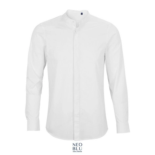CAMISA DE HOMBRE CON CUELLO MANDARÍN NEOBLU BART MEN REF S03792