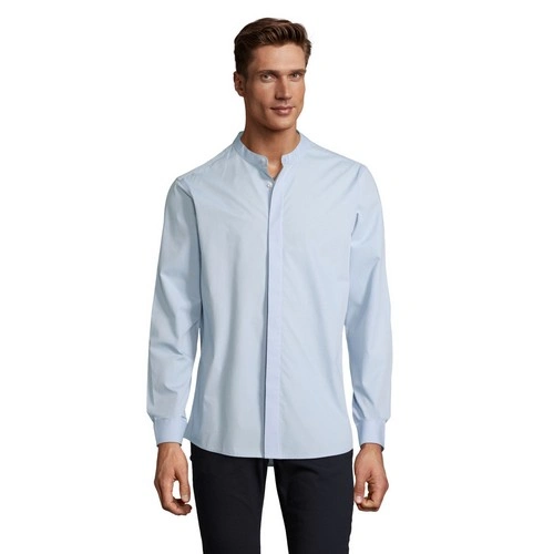 CAMISA DE HOMBRE CON CUELLO MANDARÍN NEOBLU BART MEN REF S03792