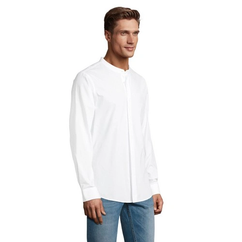 CAMISA DE HOMBRE CON CUELLO MANDARÍN NEOBLU BART MEN REF S03792