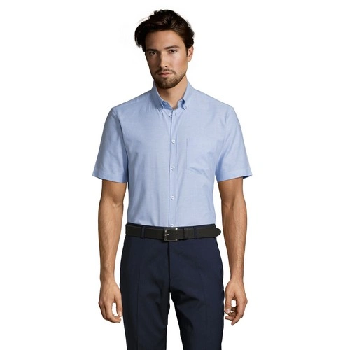 CAMISA DE OXFORD DE HOMBRE DE MANGA CORTA SOL'S BRISBANE FIT REF S02921