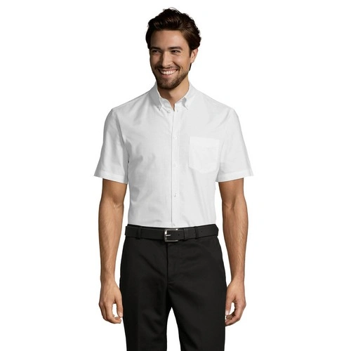 CAMISA DE OXFORD DE HOMBRE DE MANGA CORTA SOL'S BRISBANE FIT REF S02921