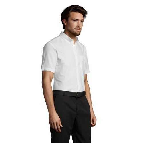 CAMISA DE OXFORD DE HOMBRE DE MANGA CORTA SOL'S BRISBANE FIT REF S02921