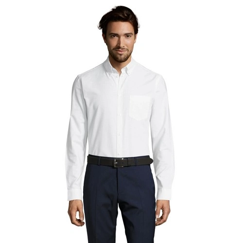 CAMISA DE OXFORD DE HOMBRE DE MANGA LARGA SOL'S BOSTON FIT REF S02920