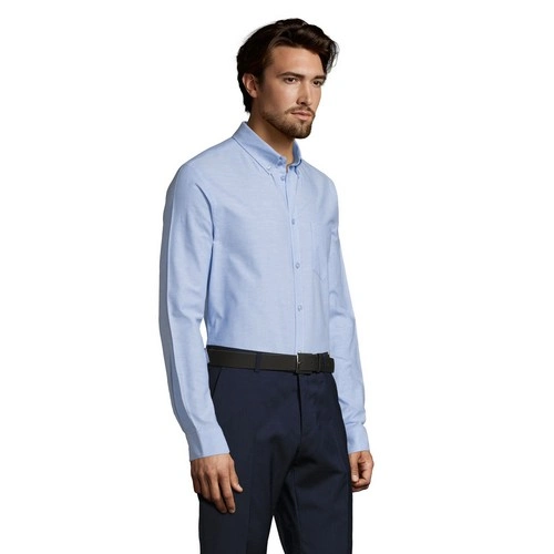CAMISA DE OXFORD DE HOMBRE DE MANGA LARGA SOL'S BOSTON FIT REF S02920