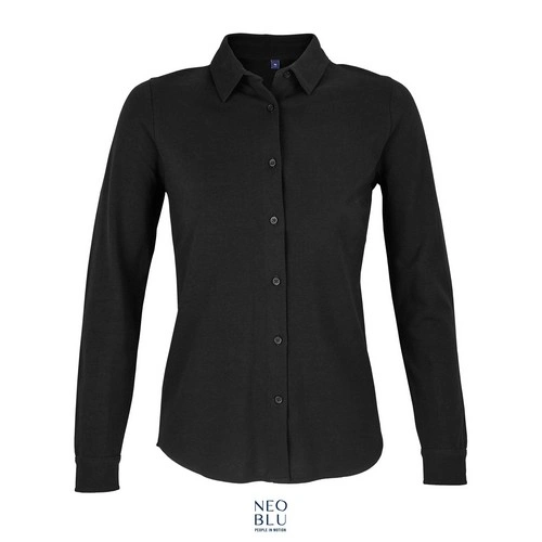 CAMISA DE PIQUÉ DE ALGODÓN PARA MUJER NEOBLU BASILE WOMEN REF S03791