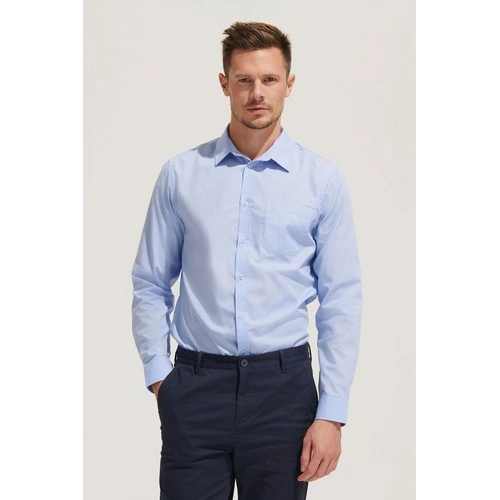 CAMISA DE POPELINA DE HOMBRE DE MANGA LARGA SOL'S BALTIMORE FIT REF S02922