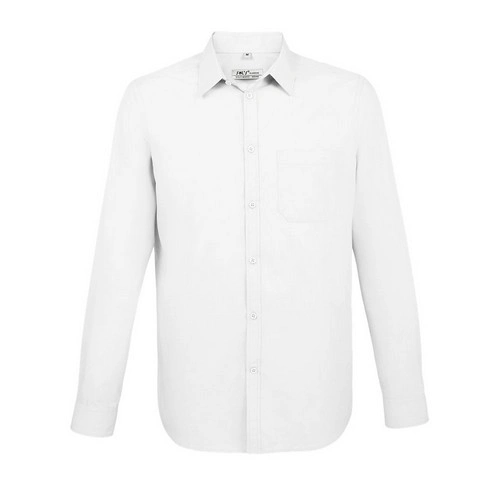 CAMISA DE POPELINA DE HOMBRE DE MANGA LARGA SOL'S BALTIMORE FIT REF S02922