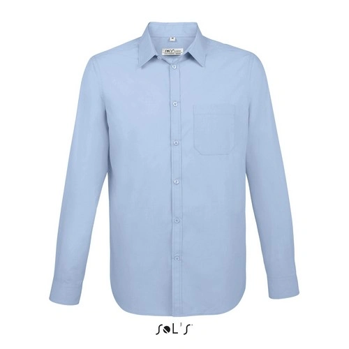 CAMISA DE POPELINA DE HOMBRE DE MANGA LARGA SOL'S BALTIMORE FIT REF S02922