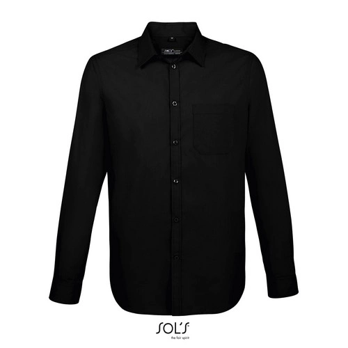 CAMISA DE POPELINA DE HOMBRE DE MANGA LARGA SOL'S BALTIMORE FIT REF S02922