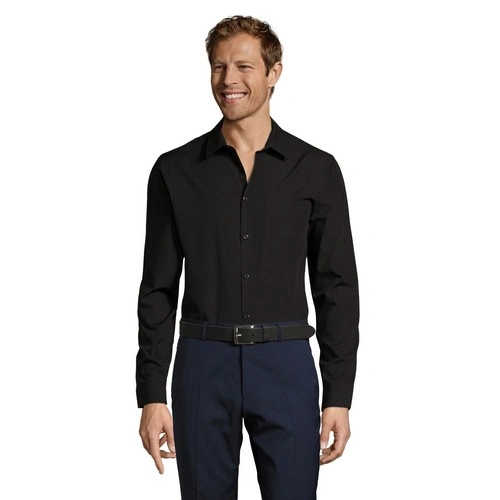 CAMISA DE POPELINA DE HOMBRE DE MANGA LARGA SOL'S BALTIMORE FIT REF S02922