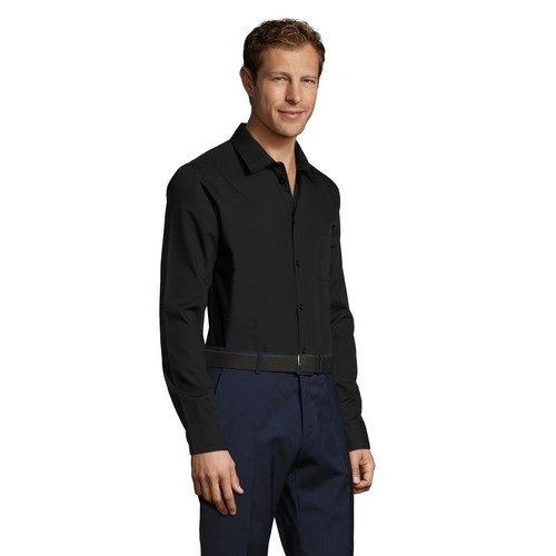 CAMISA DE POPELINA DE HOMBRE DE MANGA LARGA SOL'S BALTIMORE FIT REF S02922