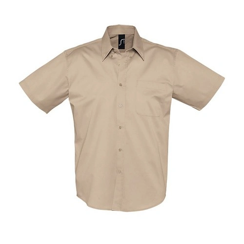 CAMISA HOMBRE ALGODÓN TWILL MANGA CORTA SOL'S BROOKLYN REF S16080