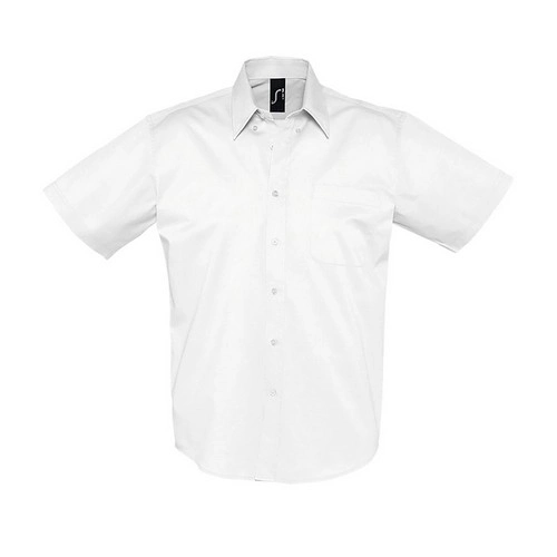 CAMISA HOMBRE ALGODÓN TWILL MANGA CORTA SOL'S BROOKLYN REF S16080