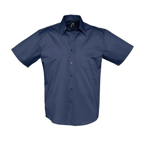 CAMISA HOMBRE ALGODÓN TWILL MANGA CORTA SOL'S BROOKLYN REF S16080
