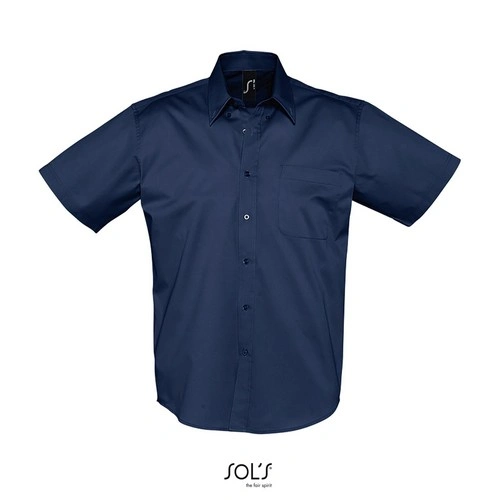 CAMISA HOMBRE ALGODÓN TWILL MANGA CORTA SOL'S BROOKLYN REF S16080