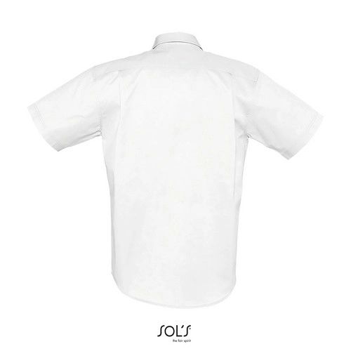 CAMISA HOMBRE ALGODÓN TWILL MANGA CORTA SOL'S BROOKLYN REF S16080