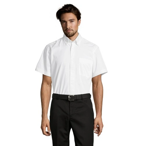 CAMISA HOMBRE ALGODÓN TWILL MANGA CORTA SOL'S BROOKLYN REF S16080
