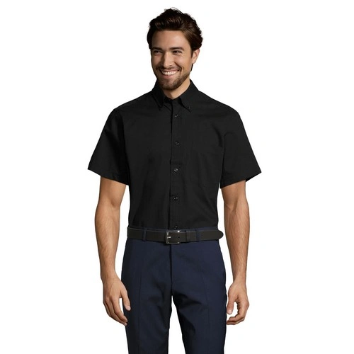 CAMISA HOMBRE ALGODÓN TWILL MANGA CORTA SOL'S BROOKLYN REF S16080