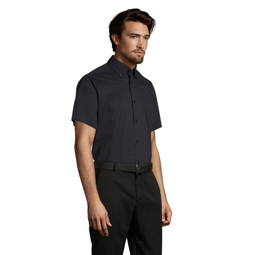 CAMISA HOMBRE ALGODÓN TWILL MANGA CORTA SOL'S BROOKLYN REF S16080
