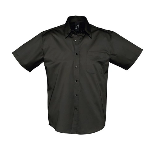 CAMISA HOMBRE ALGODÓN TWILL MANGA CORTA SOL'S BROOKLYN REF S16080