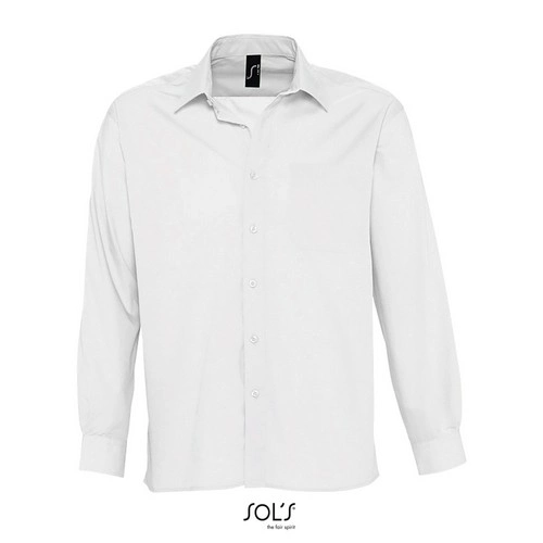 CAMISA HOMBRE POPELÍN MANGA LARGA SOL'S BALTIMORE REF S16040