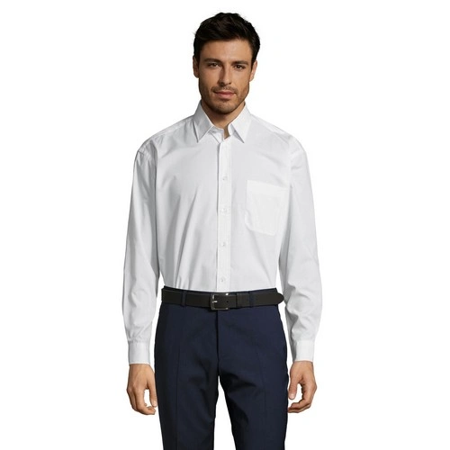 CAMISA HOMBRE POPELÍN MANGA LARGA SOL'S BALTIMORE REF S16040