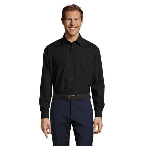 CAMISA HOMBRE POPELÍN MANGA LARGA SOL'S BALTIMORE REF S16040