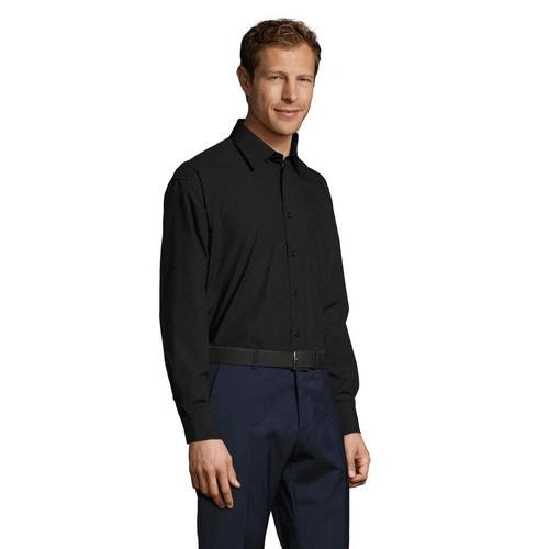 CAMISA HOMBRE POPELÍN MANGA LARGA SOL'S BALTIMORE REF S16040