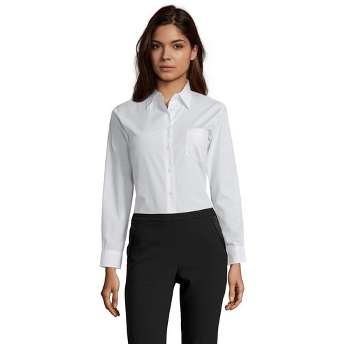 CAMISA MUJER POPELÍN MANGA LARGA SOL'S EXECUTIVE REF S16060