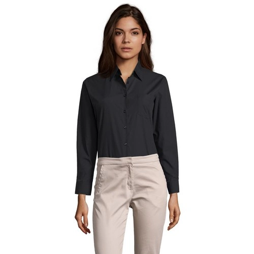 CAMISA MUJER POPELÍN MANGA LARGA SOL'S EXECUTIVE REF S16060