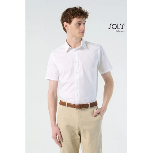 CAMISA STRECH HOMBRE MANGA CORTA SOL'S BROADWAY REF S17030