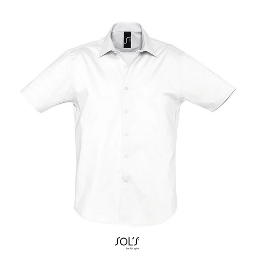 CAMISA STRECH HOMBRE MANGA CORTA SOL'S BROADWAY REF S17030