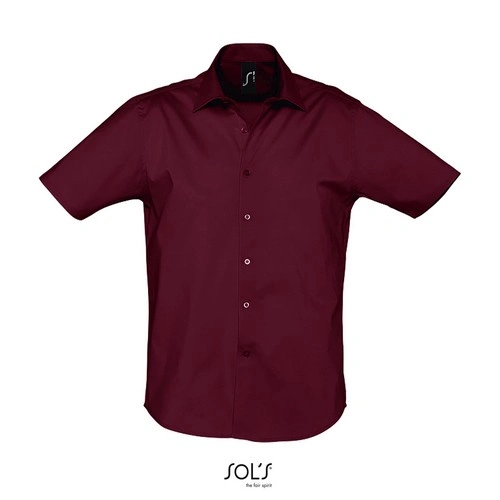 CAMISA STRECH HOMBRE MANGA CORTA SOL'S BROADWAY REF S17030