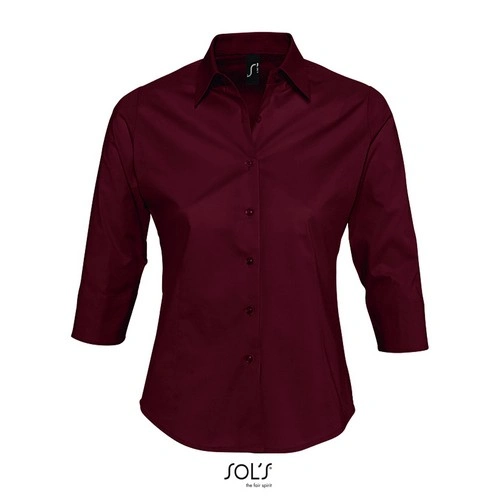 CAMISA STRETCH MUJER MANGA 3/4 SOL'S EFFECT REF S17010