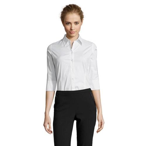 CAMISA STRETCH MUJER MANGA 3/4 SOL'S EFFECT REF S17010