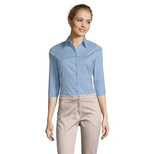 CAMISA STRETCH MUJER MANGA 3/4 SOL'S EFFECT REF S17010