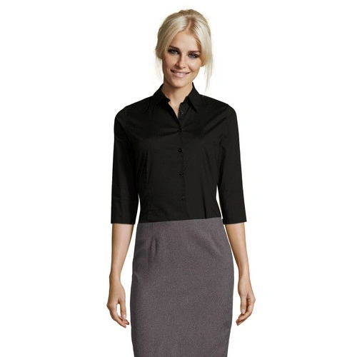 CAMISA STRETCH MUJER MANGA 3/4 SOL'S EFFECT REF S17010