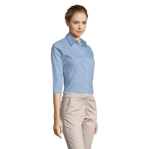 CAMISA STRETCH MUJER MANGA 3/4 SOL'S EFFECT REF S17010