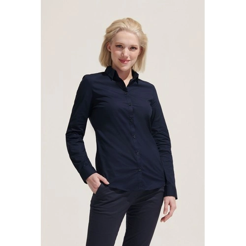 CAMISA STRETCH MUJER MANGA LARGA SOL'S BLAKE WOMEN REF S01427
