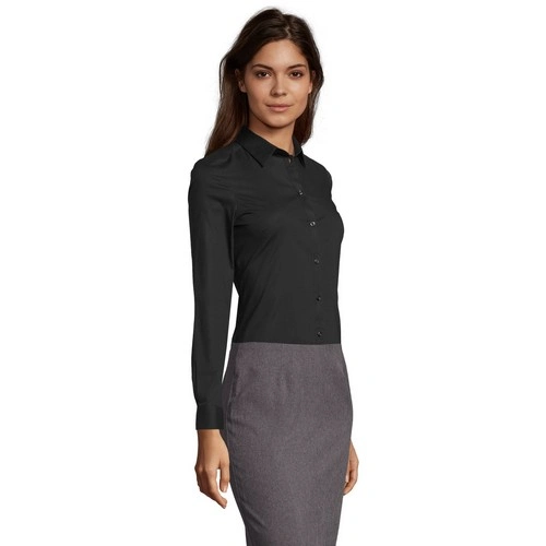 CAMISA STRETCH MUJER MANGA LARGA SOL'S BLAKE WOMEN REF S01427